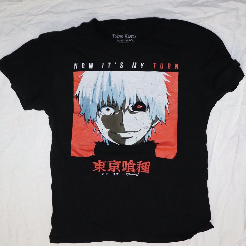 Tokyo ghoul Anime Keneki Face Shirt xSmall